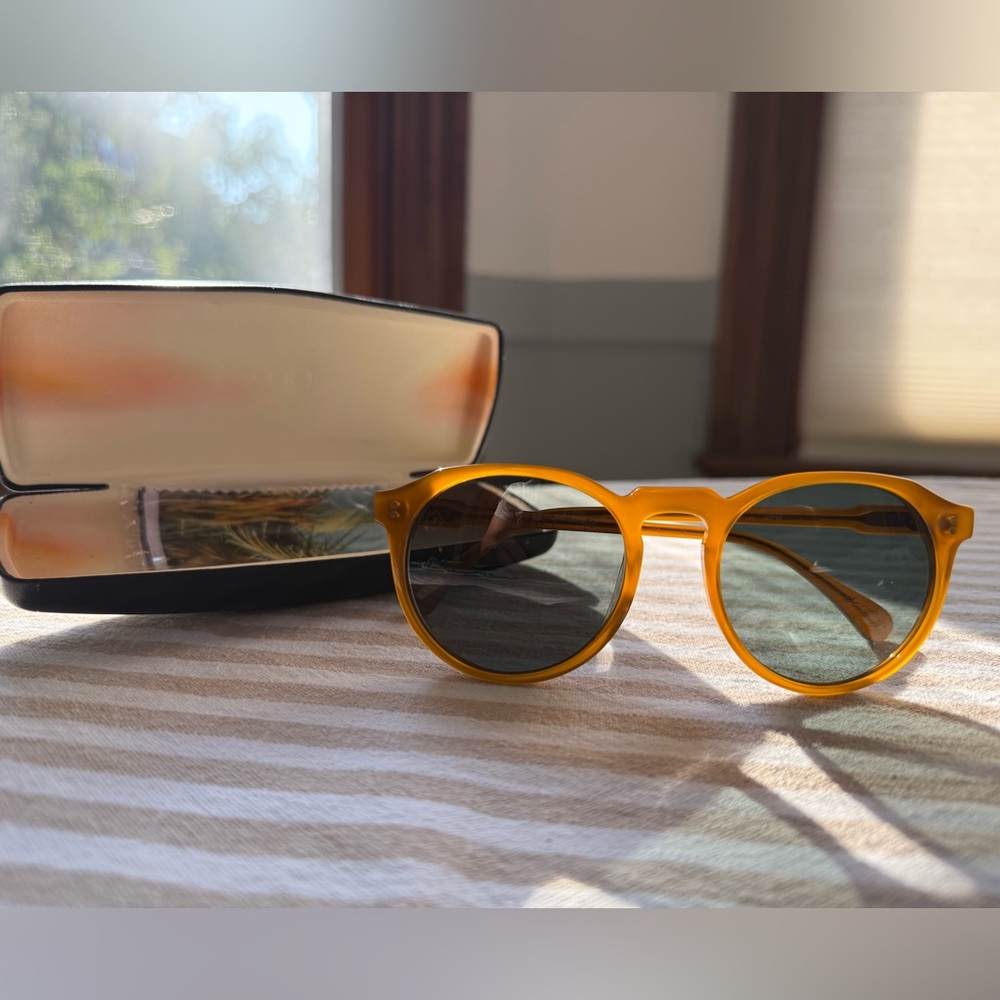 RAEN Remmy Sunglasses - Honey w/ Green Polarized Lenses - 52mm